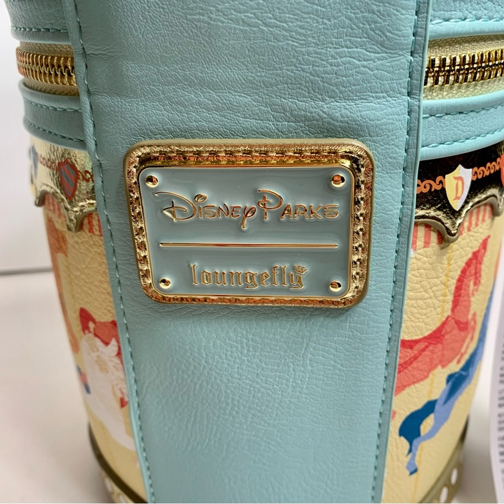 NWT. Disney King Arthur Carousel Loungefly Handbag. - Picture 5 of 15